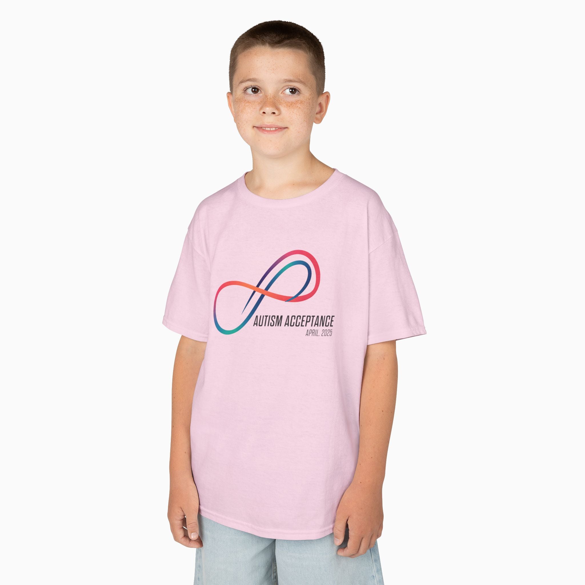 Autism Awareness 2025 - Loop of Acceptance Youth T-Shirt