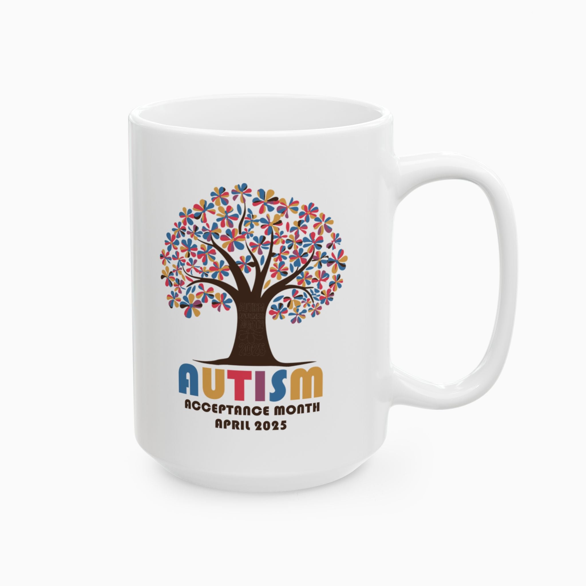 Autism Awareness 2025 - Tree of Acceptance Ceramic Mug