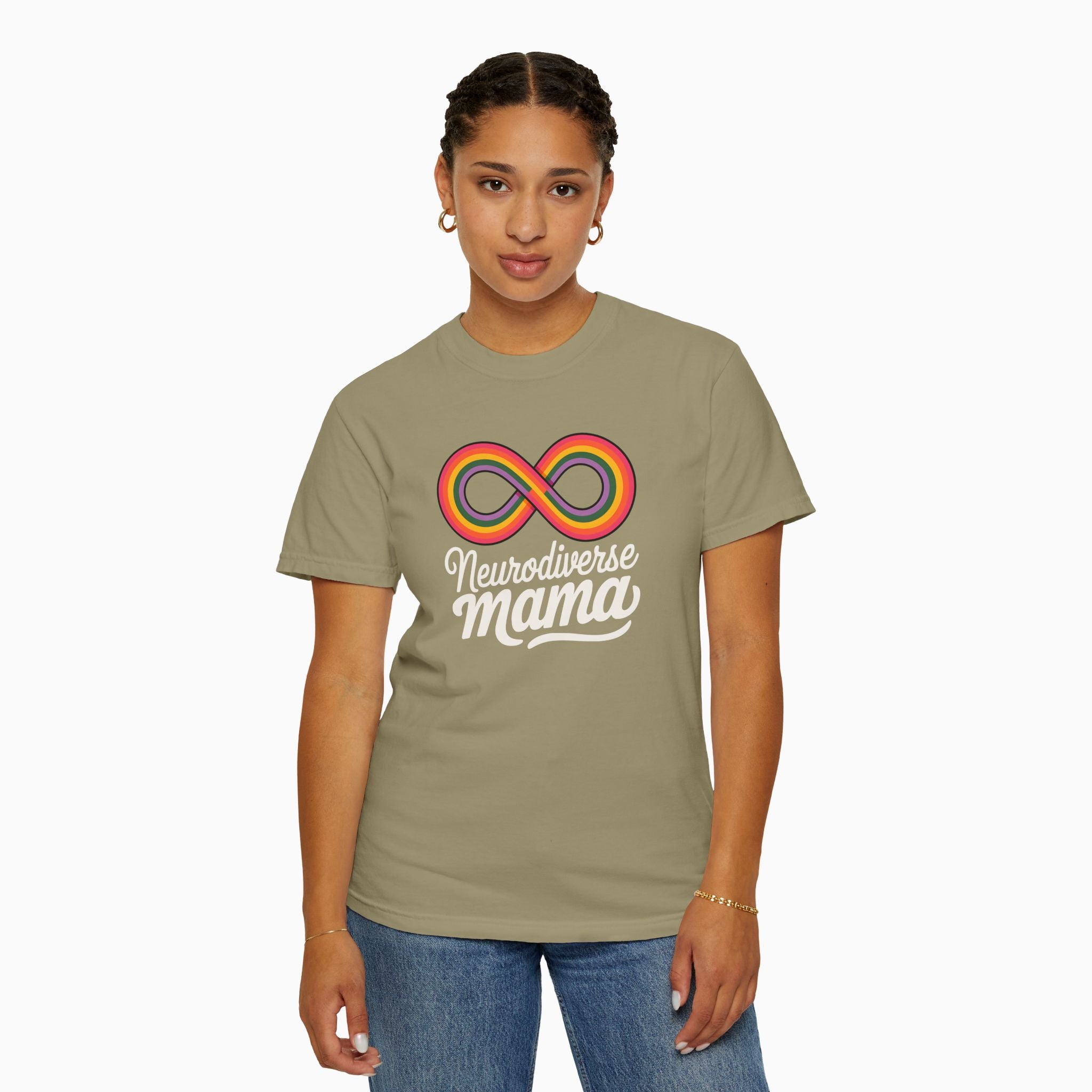 Neurodiverse Mama Comfort Colors Tee