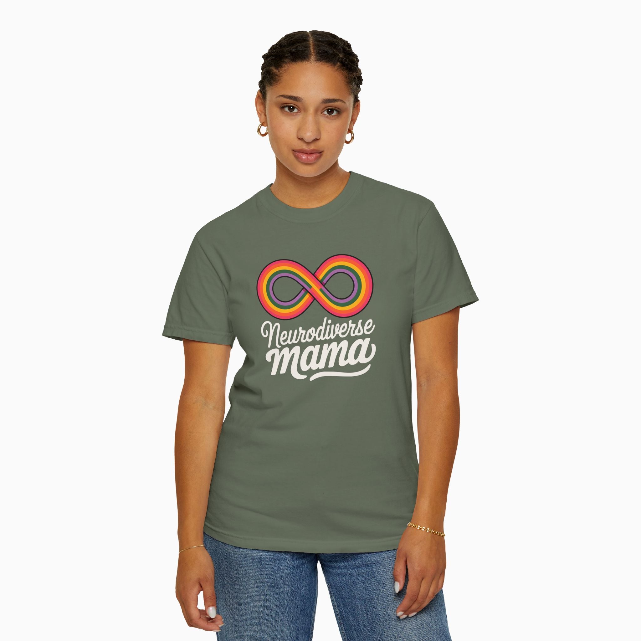 Neurodiverse Mama Comfort Colors Tee