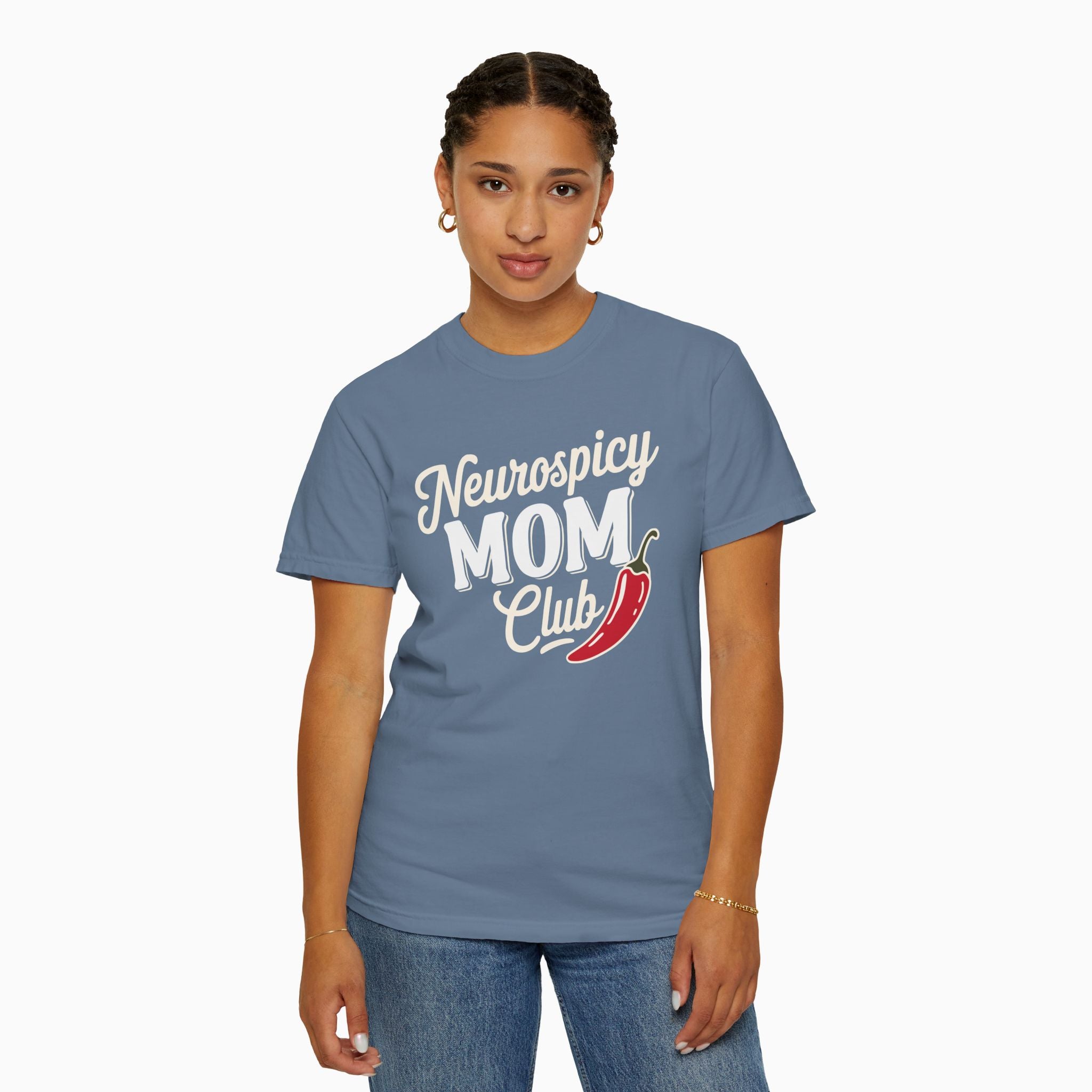 Neurospicy Mom Club Comfort Colors Tee