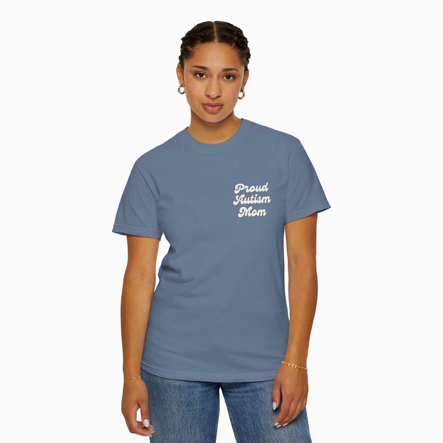 Proud Autism Mom Comfort Colors Tee