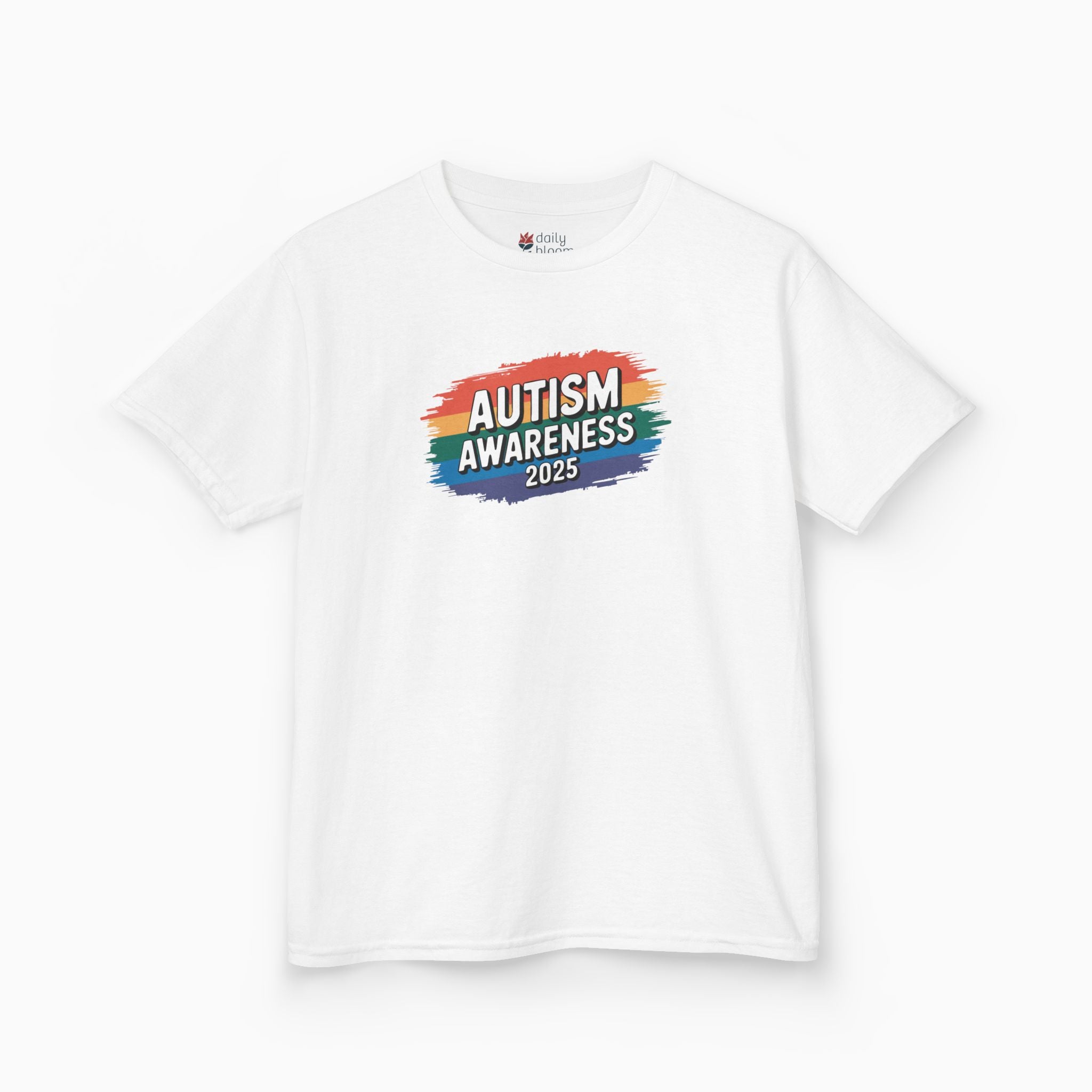 Autism Awareness 2025 - Brushstrokes of Awareness Youth T-Shirt