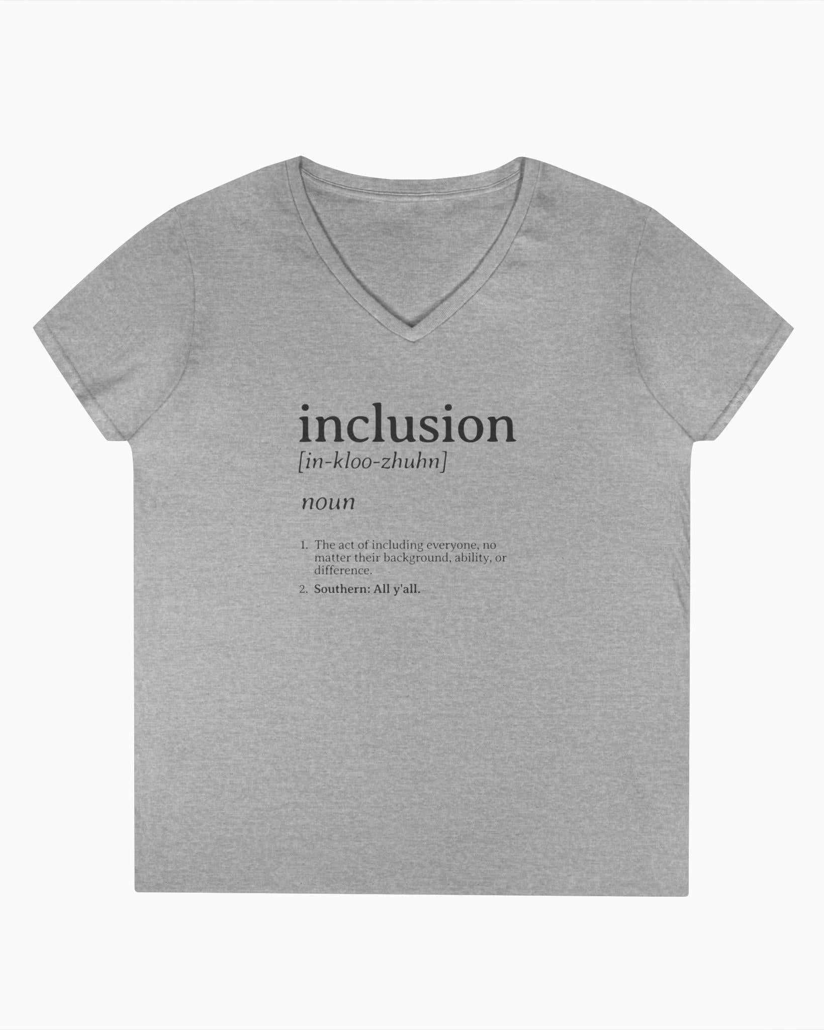 Inclusion Definition - Southern Style Ladies V-Neck T-Shirt