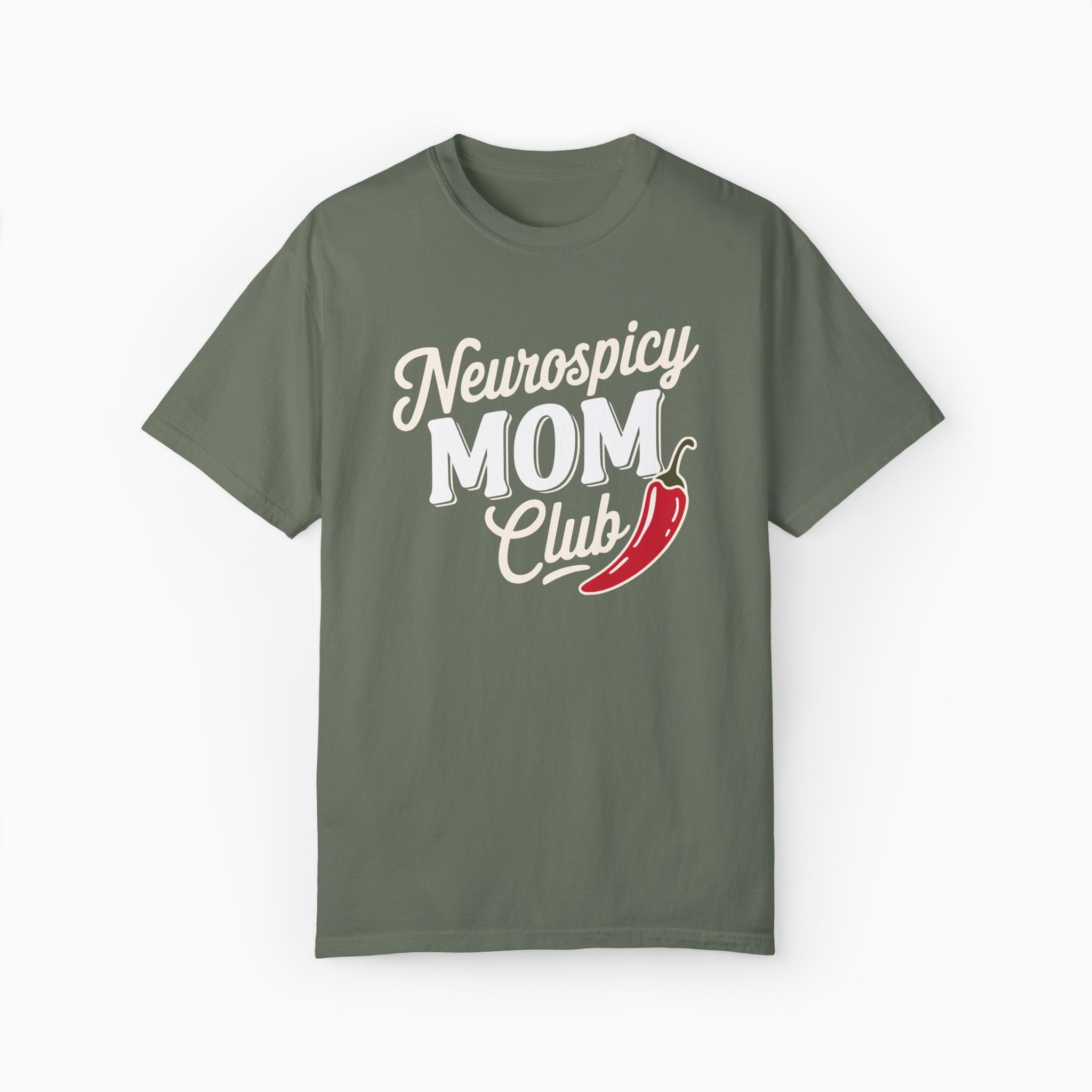 Neurospicy Mom Club Comfort Colors Tee