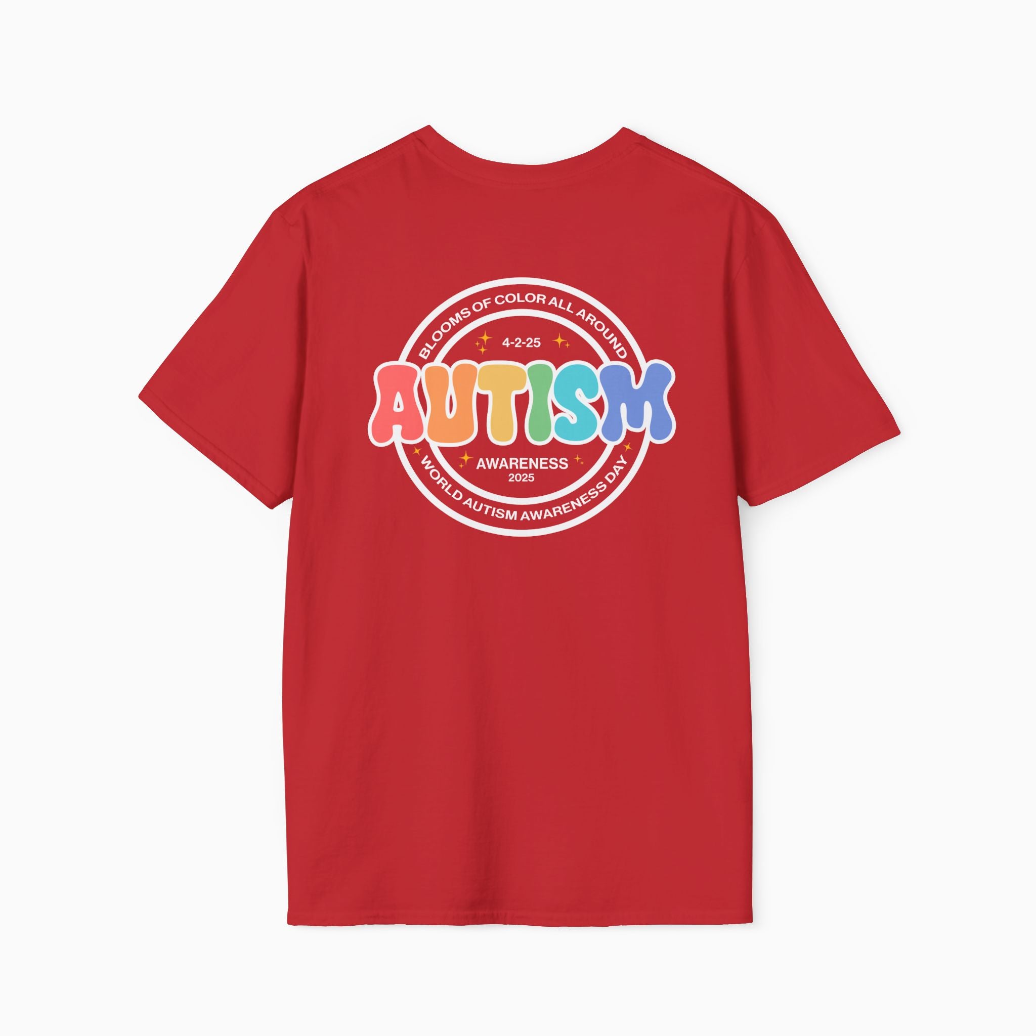 Autism Awareness 2025 - Blooms of Color All Around T-Shirt