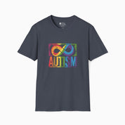 Autism Grunge Infinity Rainbow Tee
