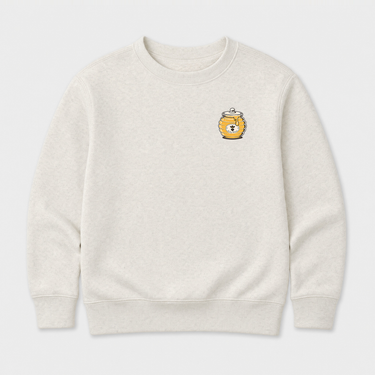 Wildly Sweet Toddler Sweatshirt Natural Heather kids clothes, front
