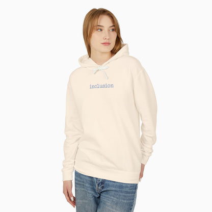 Inclusion Statement Comfort Colors Lightweight Hoodie
