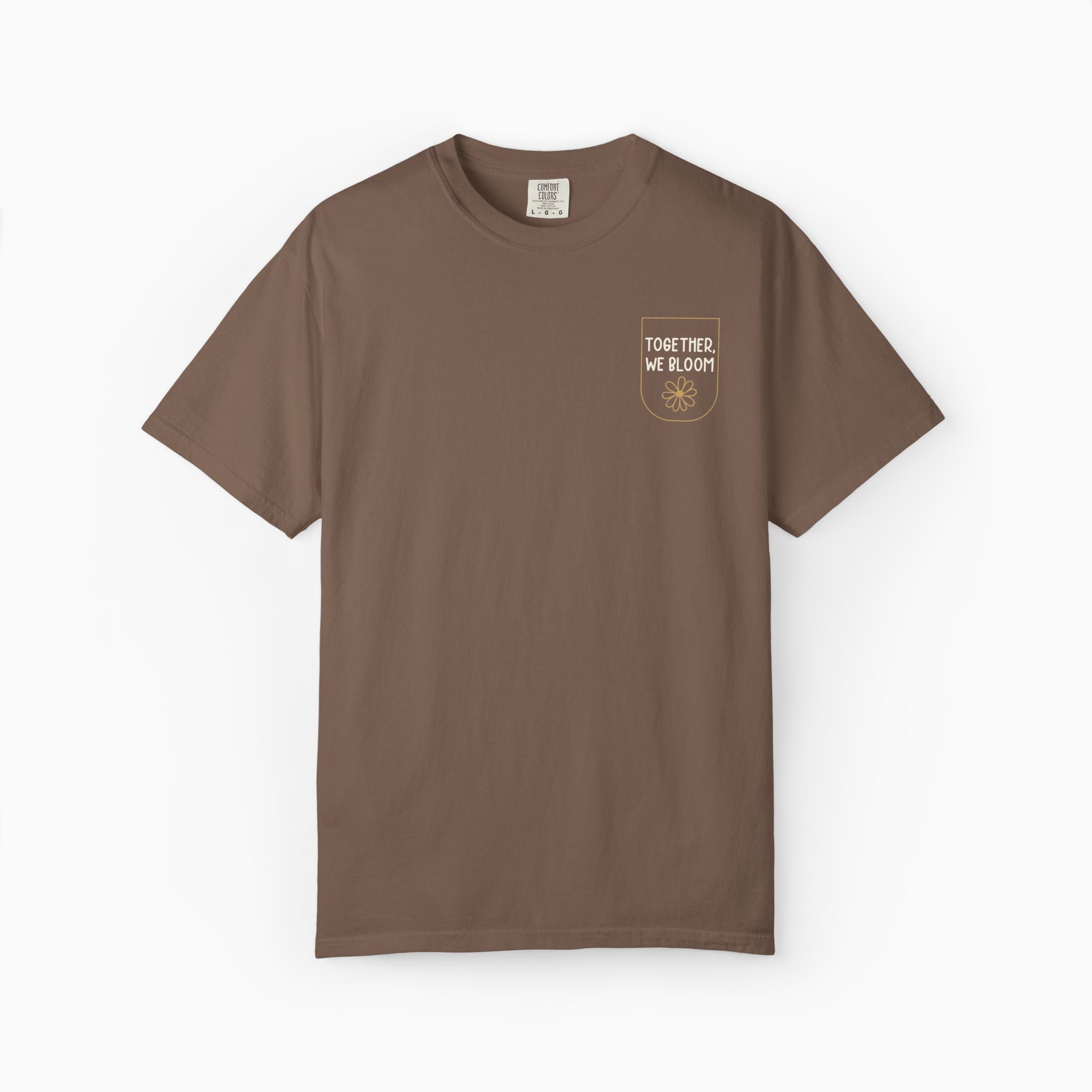 Together We Bloom Comfort Colors Tee