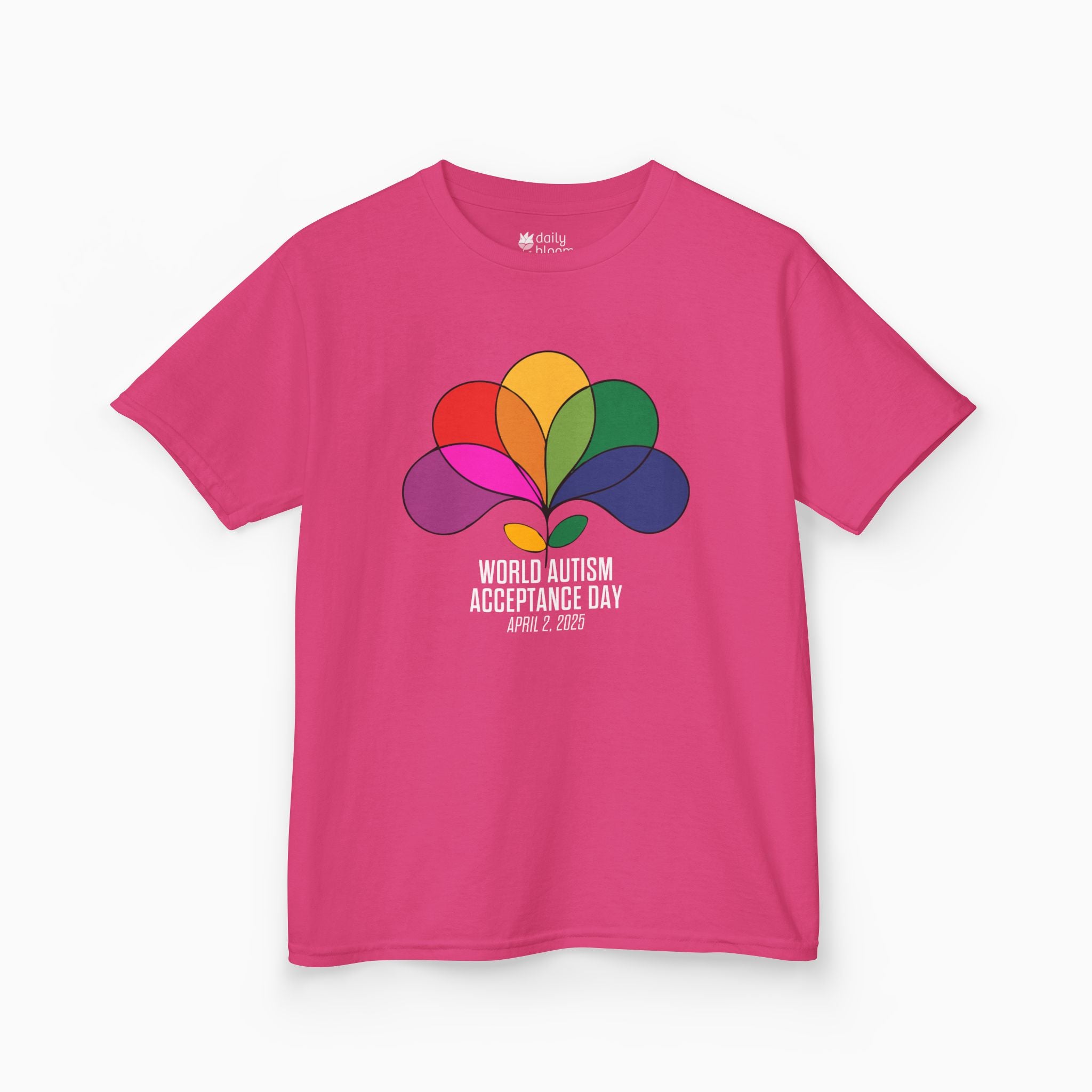 Autism Awareness 2025 - Spectrum in Bloom Youth T-Shirt
