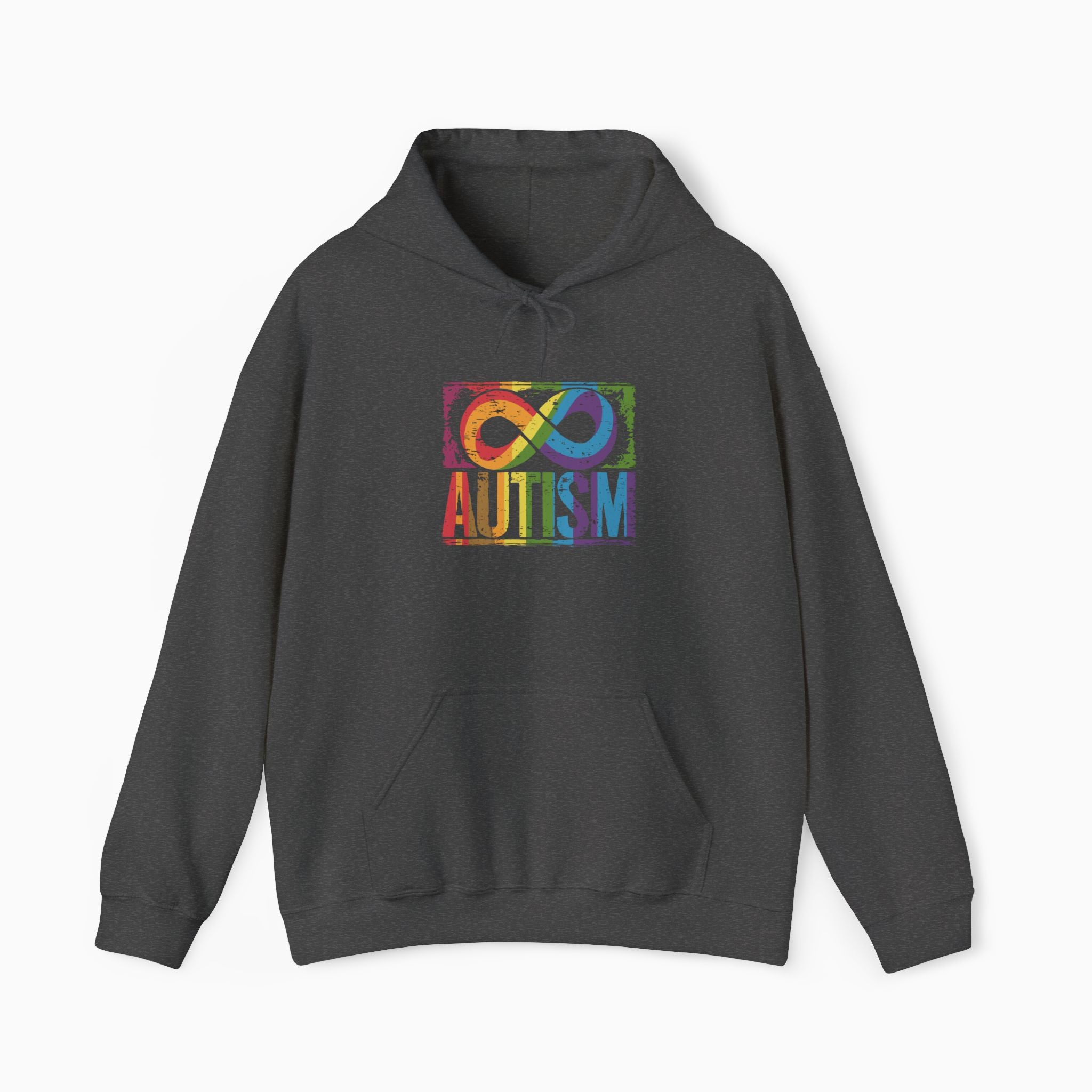 Autism Grunge Infinity Rainbow Hoodie