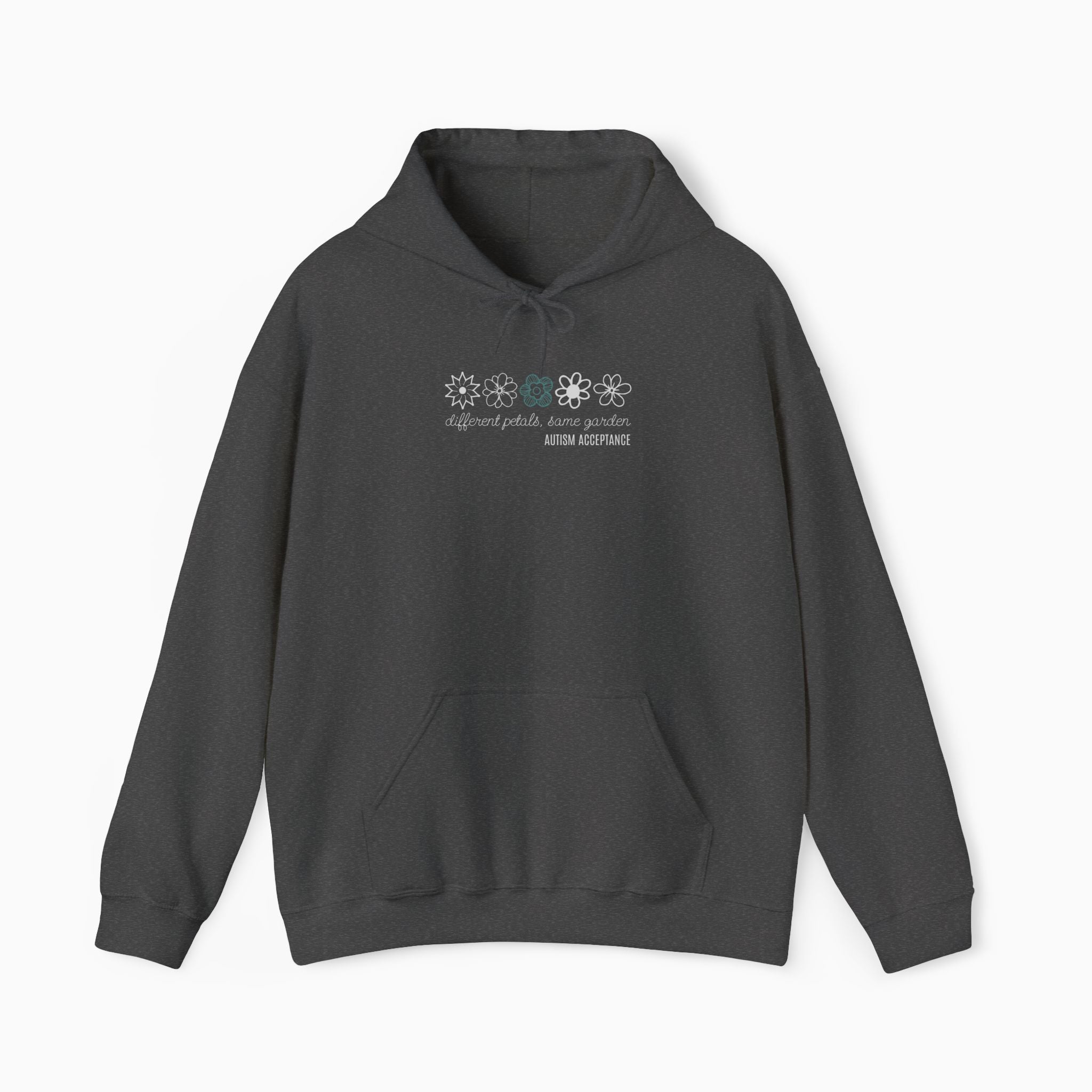 Different Petals Same Garden Flower Sketches Hoodie