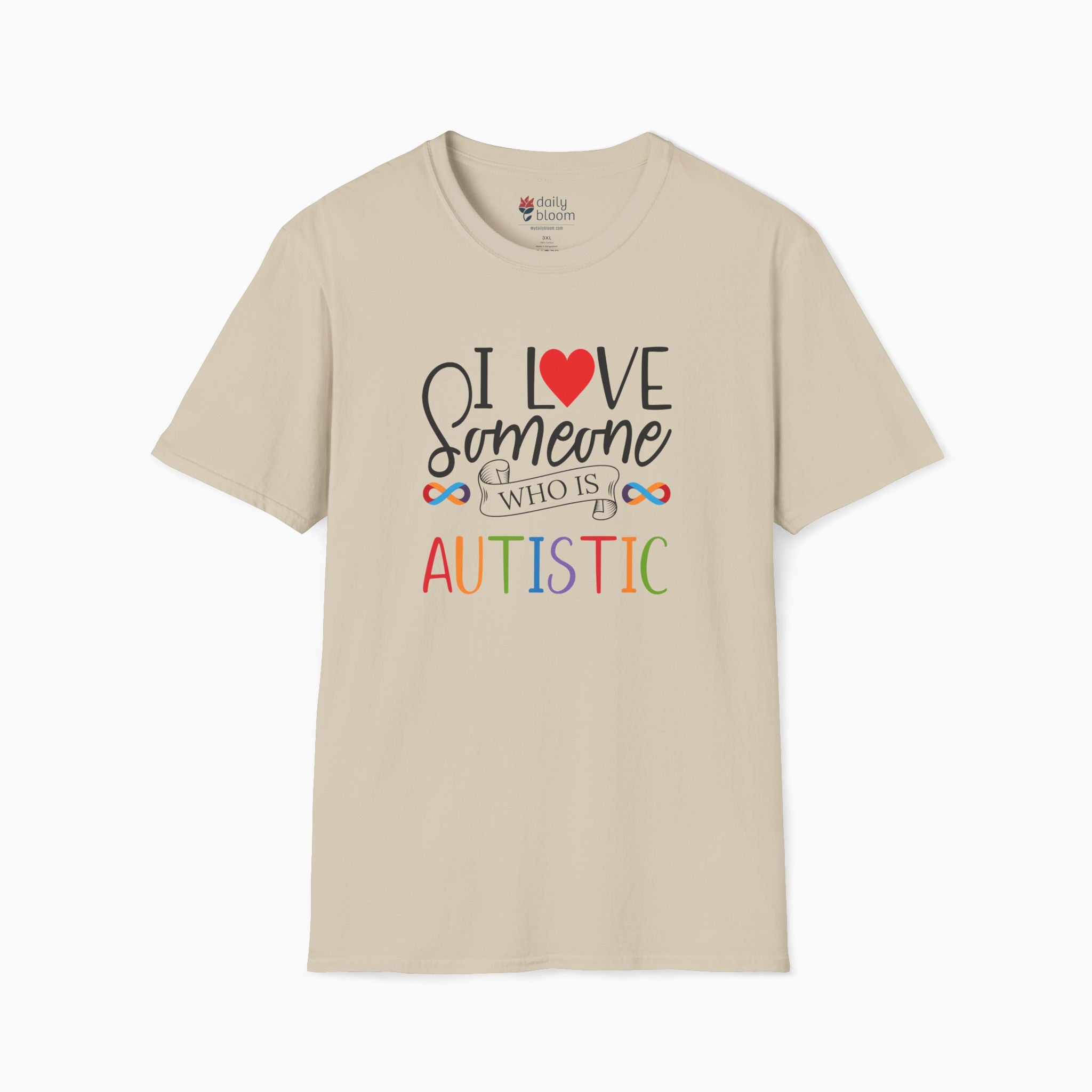 I Love Someone Who Is Autistic Tee