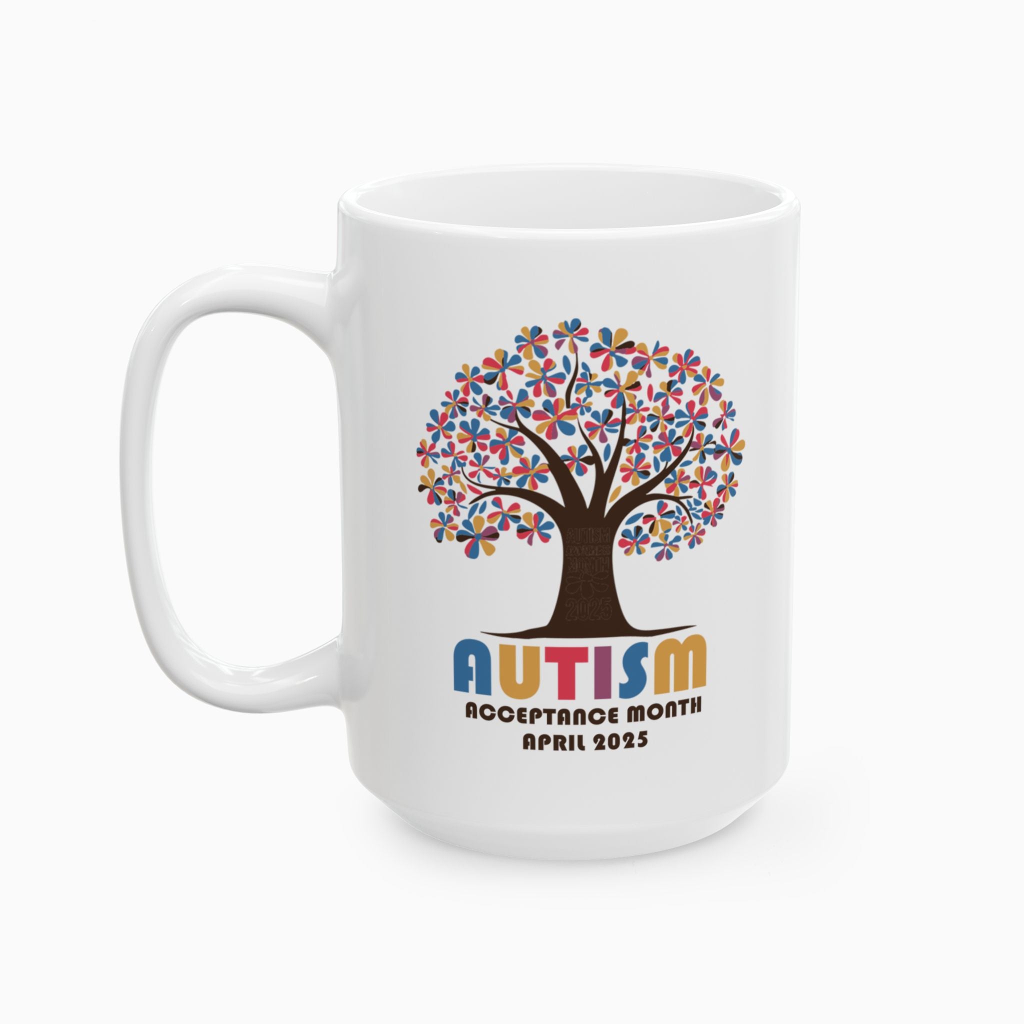 Autism Awareness 2025 - Tree of Acceptance Ceramic Mug