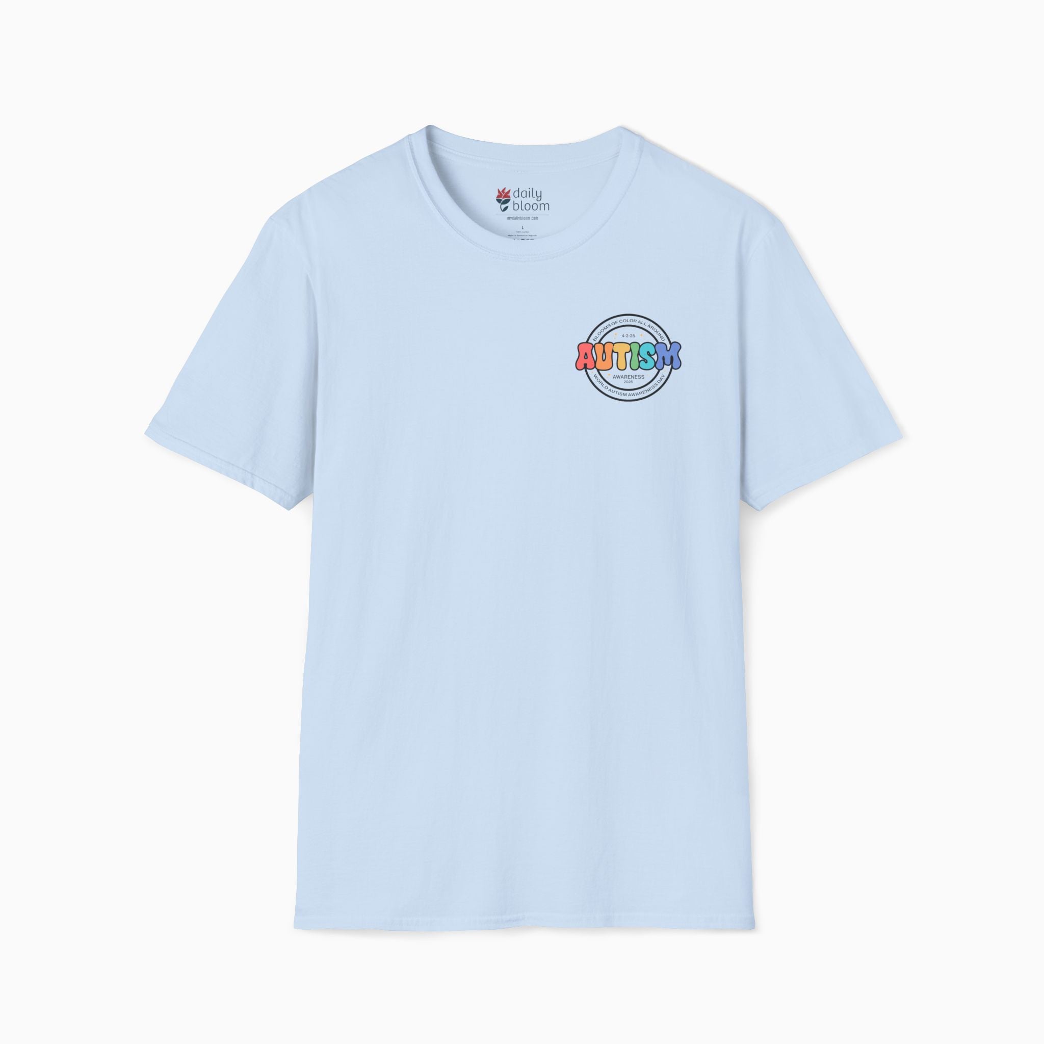 Autism Awareness 2025 - Blooms of Color All Around T-Shirt