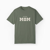Autism Mom College Comfort Colors Tee