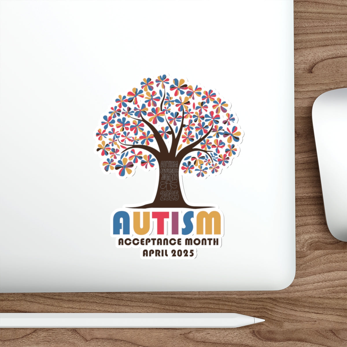Autism Acceptance 2025 - Tree of Acceptance Sticker