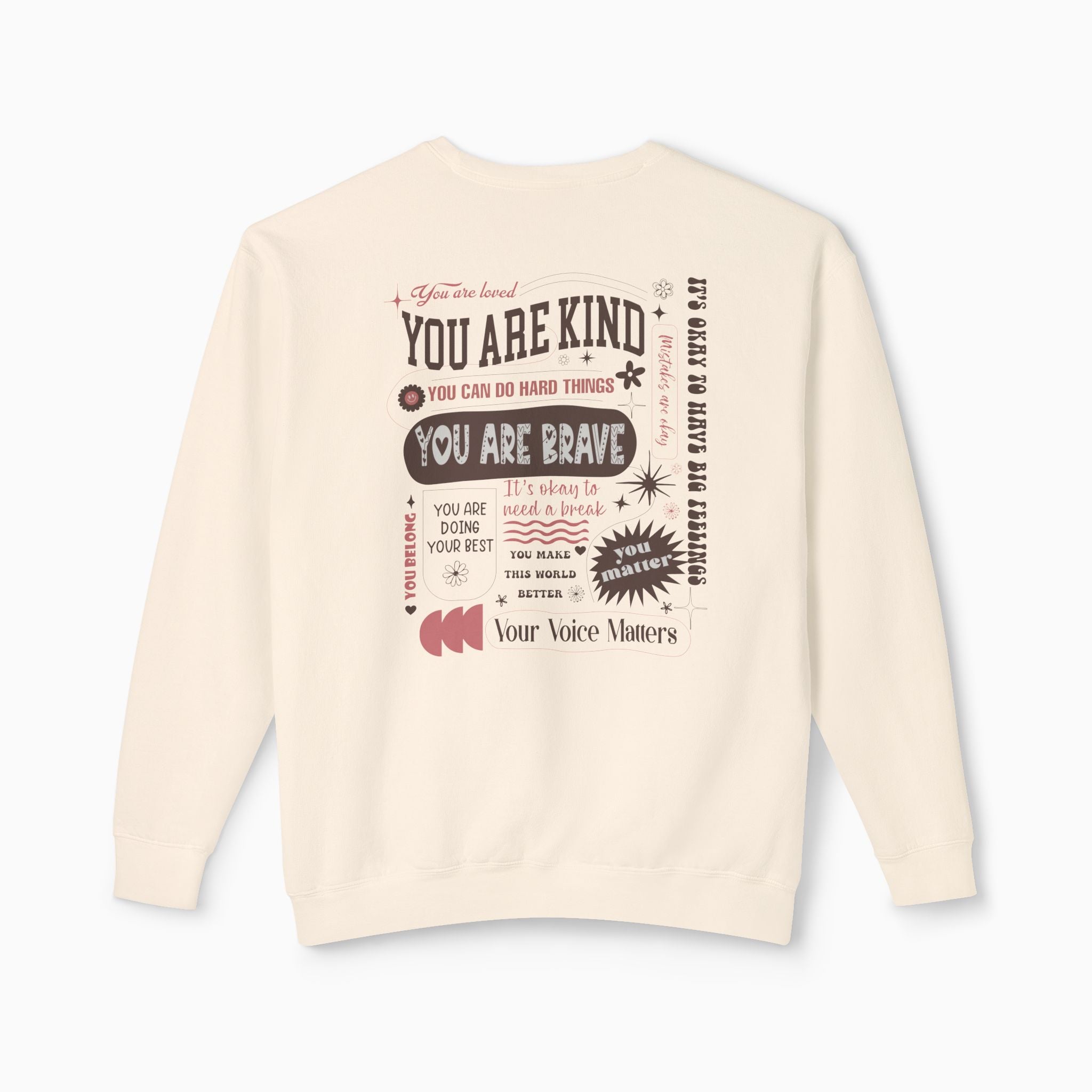 Together We Bloom Comfort Colors Lightweight Sweatshirt