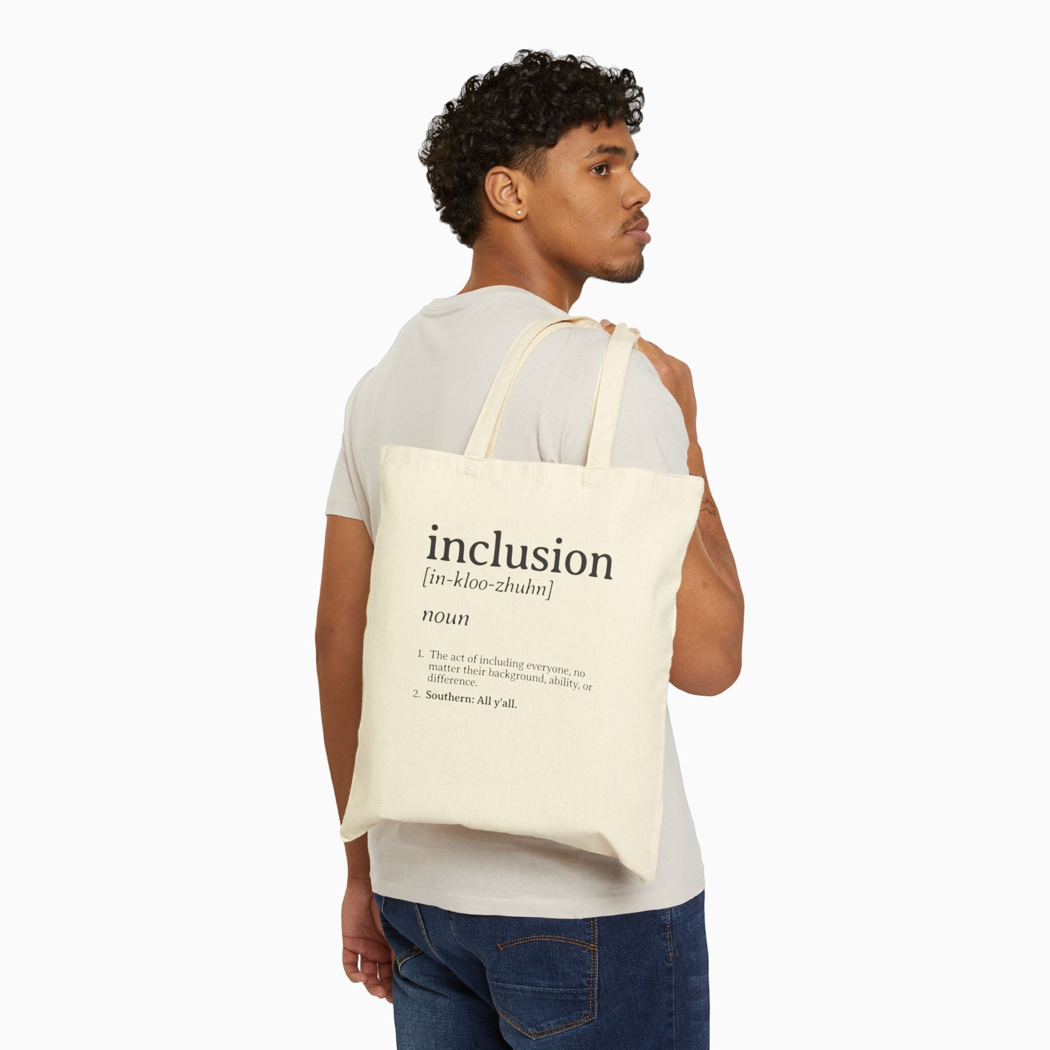 Inclusion Definition - Southern Style Canvas Tote Bag