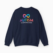 Autism Awareness 2025 - Infinity Acceptance Sweatshirt