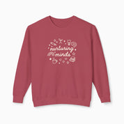 Nurturing Minds Comfort Colors Lightweight Sweatshirt
