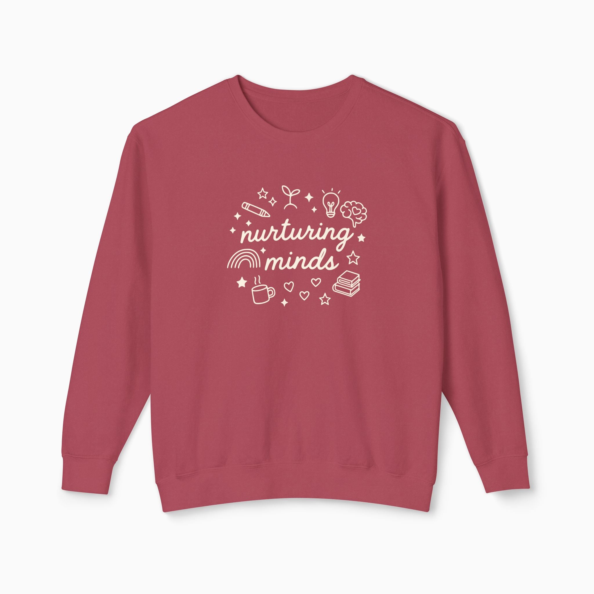 Nurturing Minds Comfort Colors Lightweight Sweatshirt