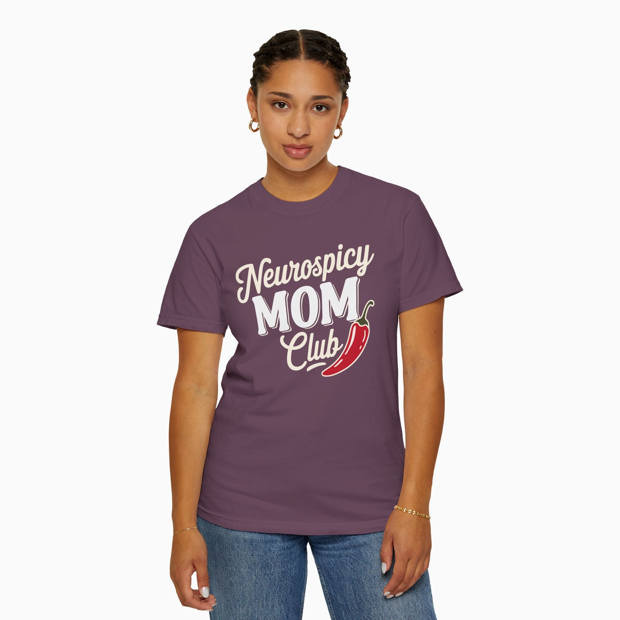 Neurospicy Mom Club Comfort Colors Tee
