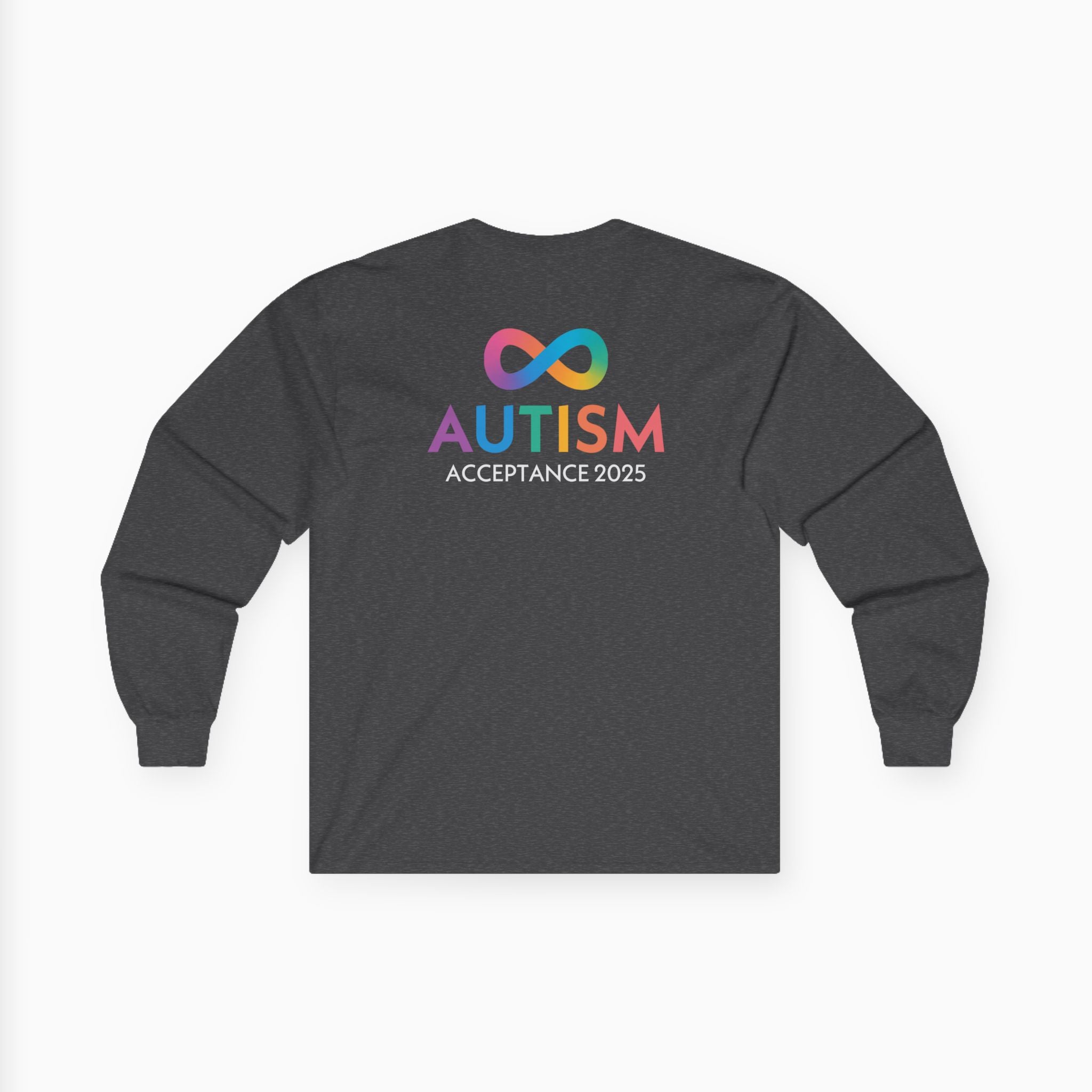 Autism Awareness 2025 - Infinity Acceptance Long Sleeve Tee