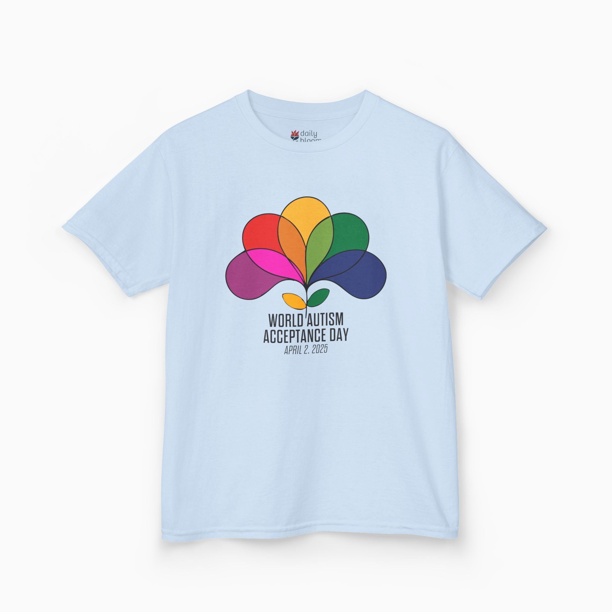 Autism Awareness 2025 - Spectrum in Bloom Youth T-Shirt