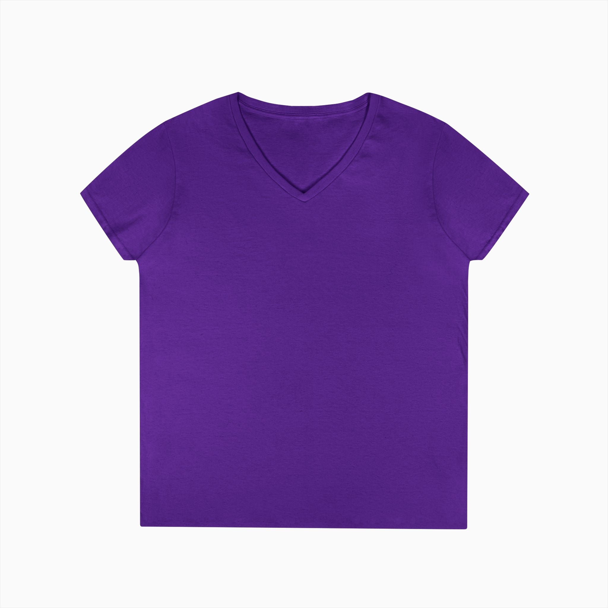 Autism Awareness 2025 - Affirmation Handprints Ladies V-Neck T-Shirt