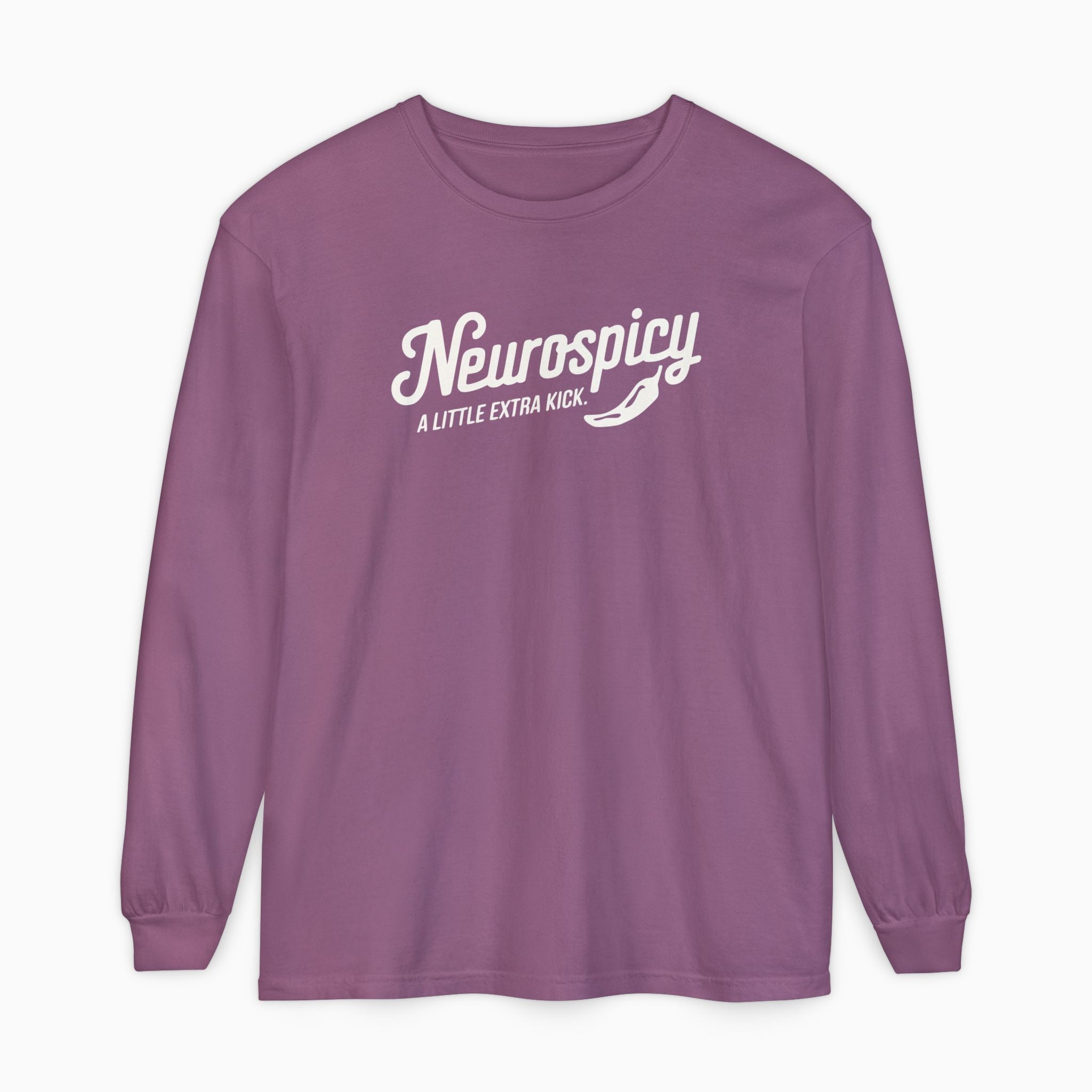 Neurospicy Comfort Colors Long Sleeve T-Shirt