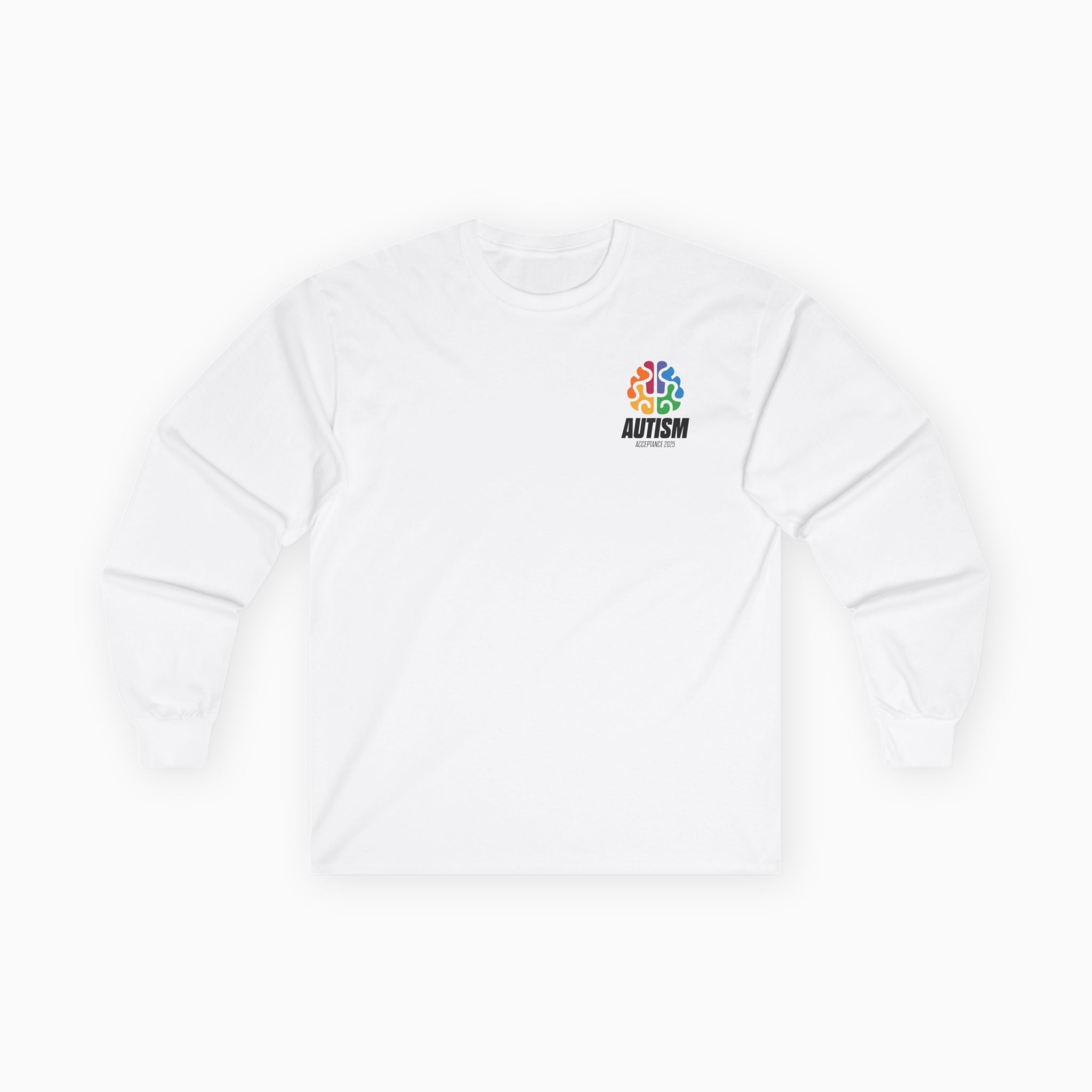 Autism Awareness 2025 - Brainbow Long Sleeve Tee
