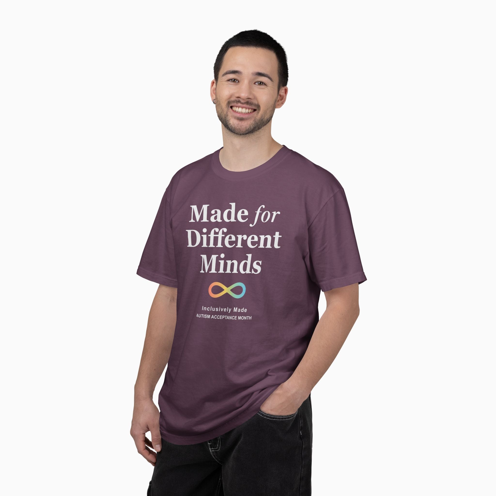Autism T-Shirt - Made For Different Minds Comfort Colors T-Shirt - Daily Bloom