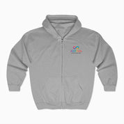 Autism Awareness 2025 - Infinity Acceptance Zip Up Hoodie