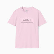 Aunt Box Tee-Light Pink-Neurodiversity, ADHD & Autism Awareness & Acceptance T-Shirt by Daily Bloom
