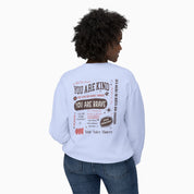 Together We Bloom Comfort Colors Lightweight Sweatshirt