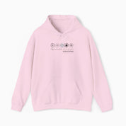 Different Petals Same Garden Flower Sketches Hoodie