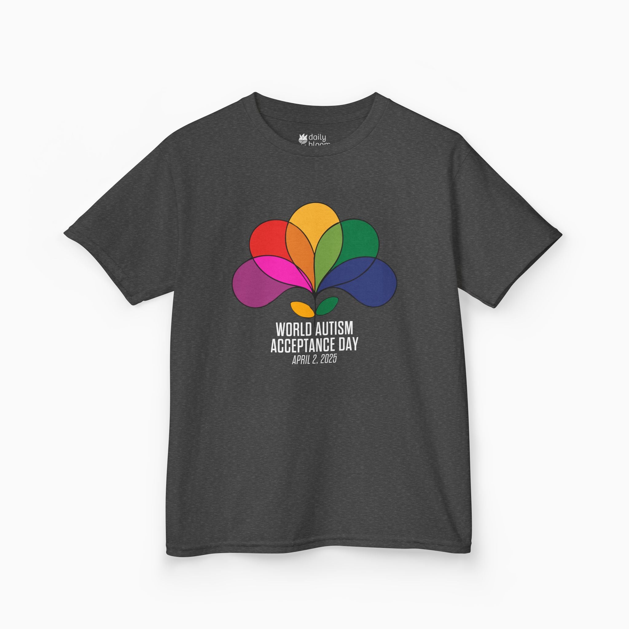 Autism Awareness 2025 - Spectrum in Bloom Youth T-Shirt