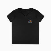 Autism Awareness 2025 - Infinity Acceptance Ladies V-Neck T-Shirt