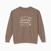 Nurturing Minds Comfort Colors Lightweight Sweatshirt