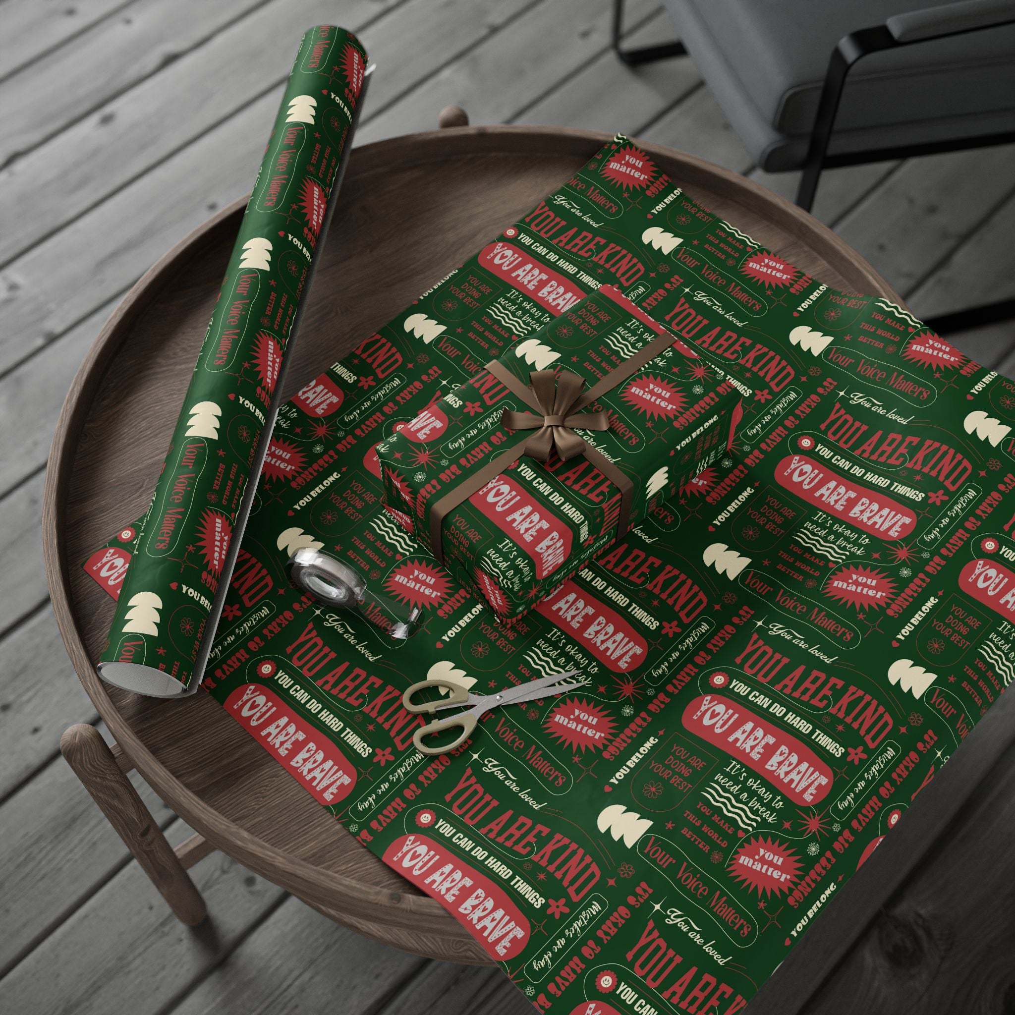 Affirmations Wrapping Paper