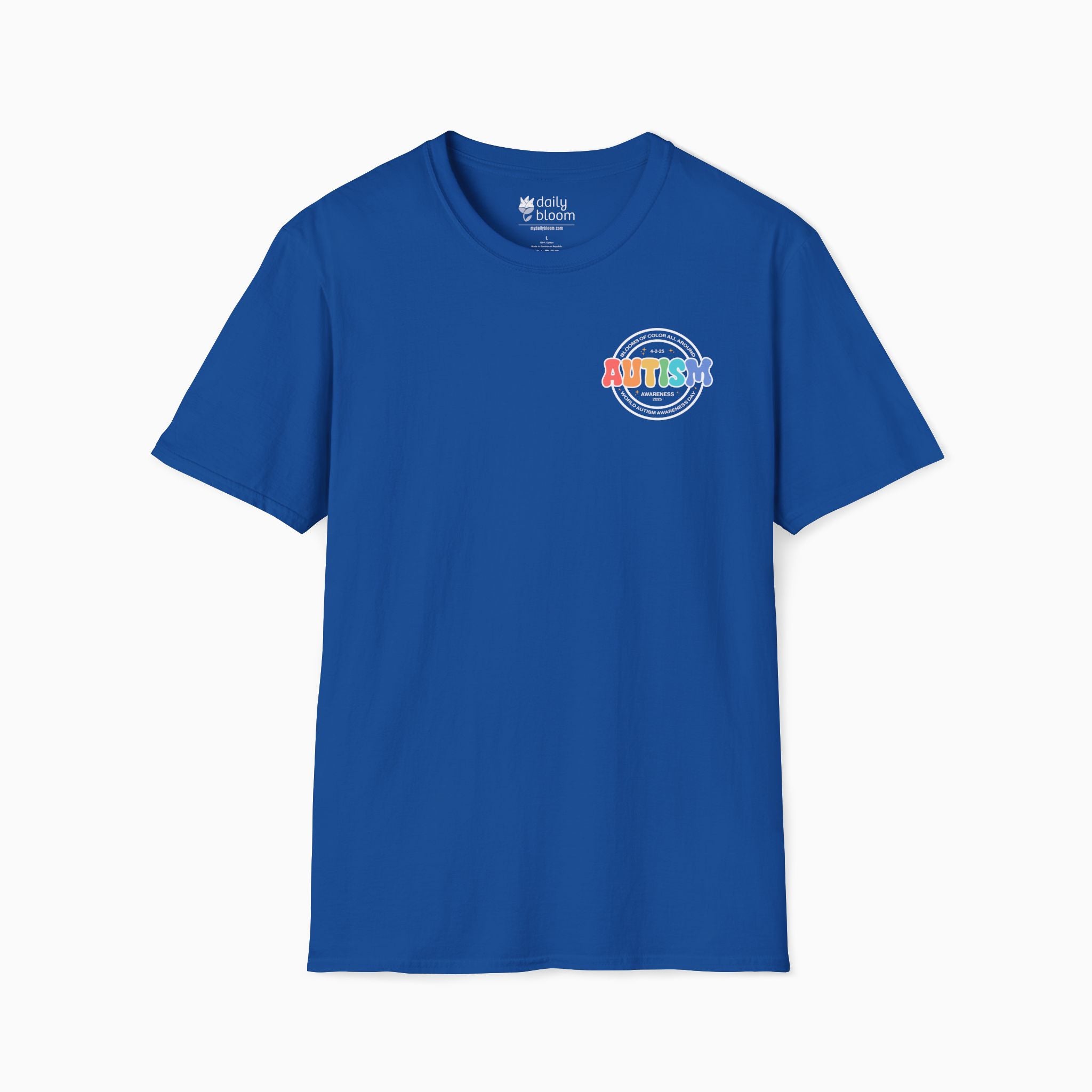 Autism Awareness 2025 - Blooms of Color All Around T-Shirt