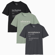 Definition Collection T-Shirts 3 Pack