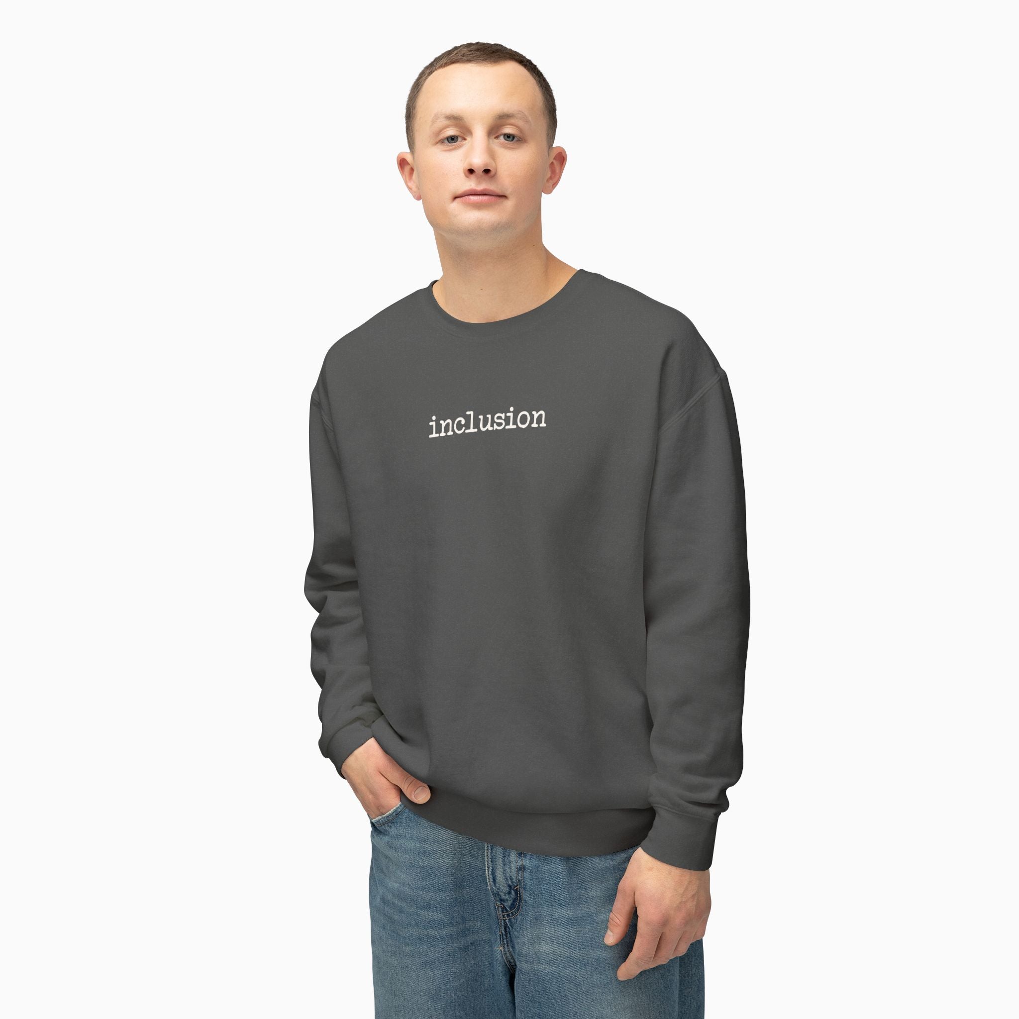 Inclusion Statement Comfort Colors Lightweight Sweatshirt