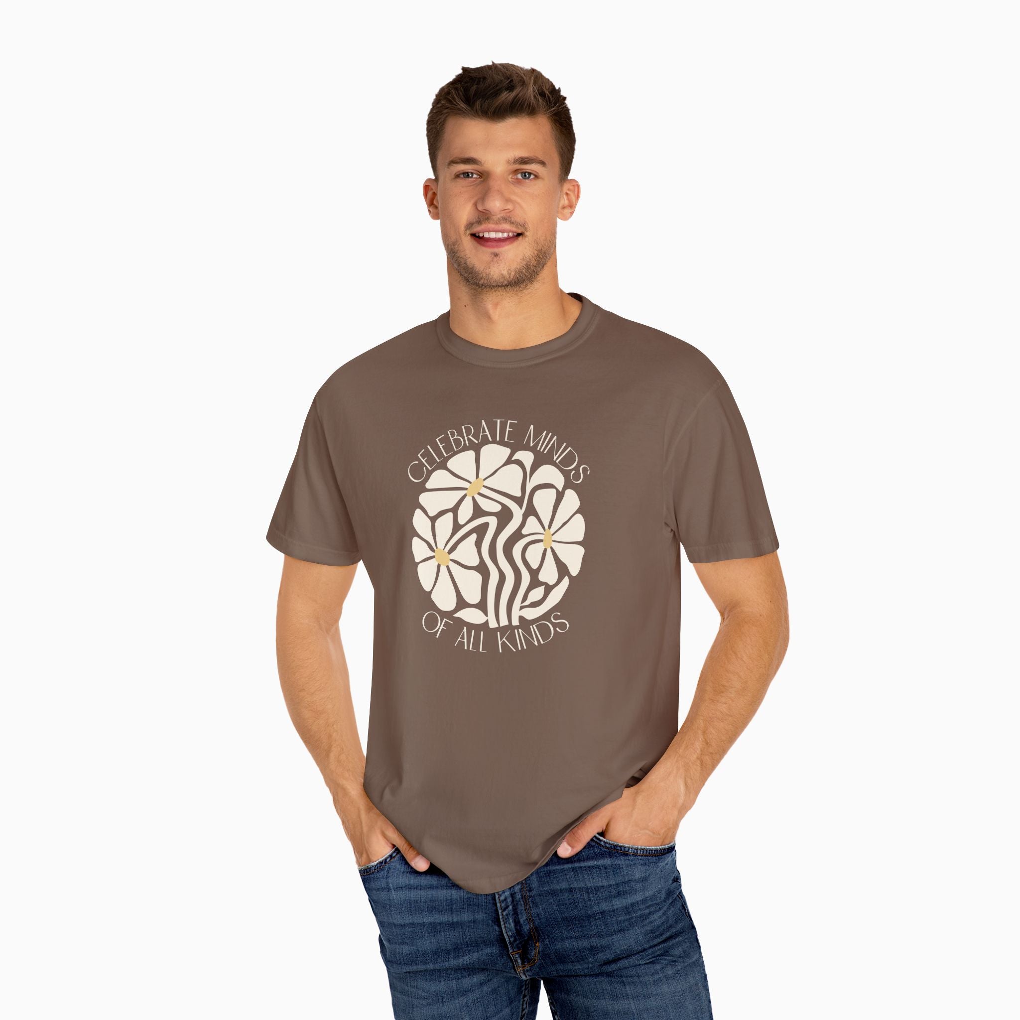 Celebrate Minds of All Kinds Comfort Colors Tee