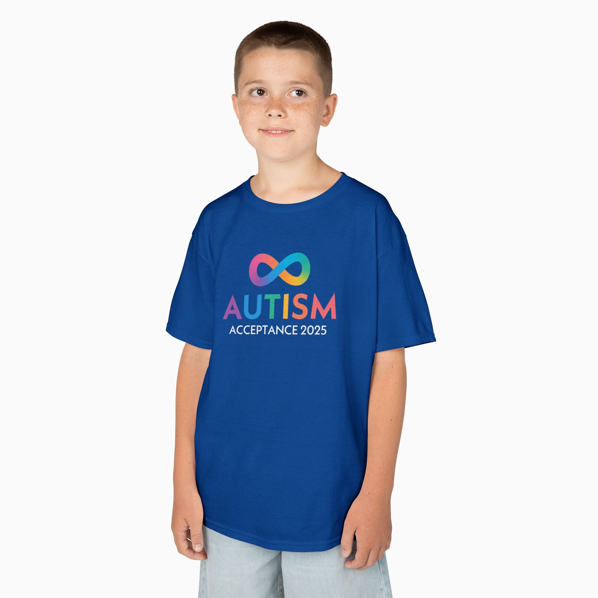 Autism Awareness 2025 - Infinity Acceptance Youth T-Shirt