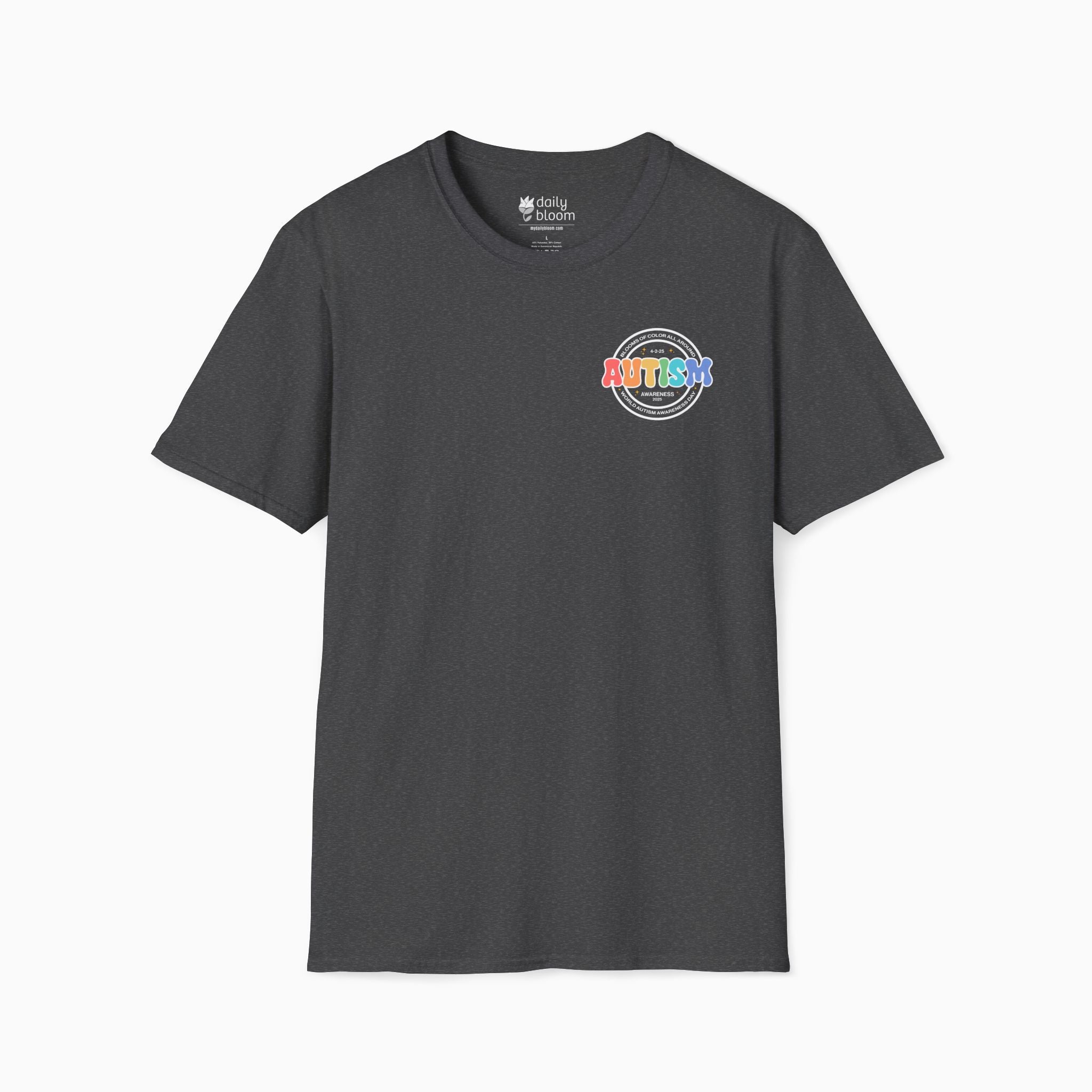 Autism Awareness 2025 - Blooms of Color All Around T-Shirt