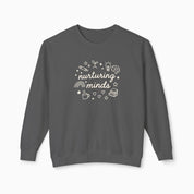 Nurturing Minds Comfort Colors Lightweight Sweatshirt