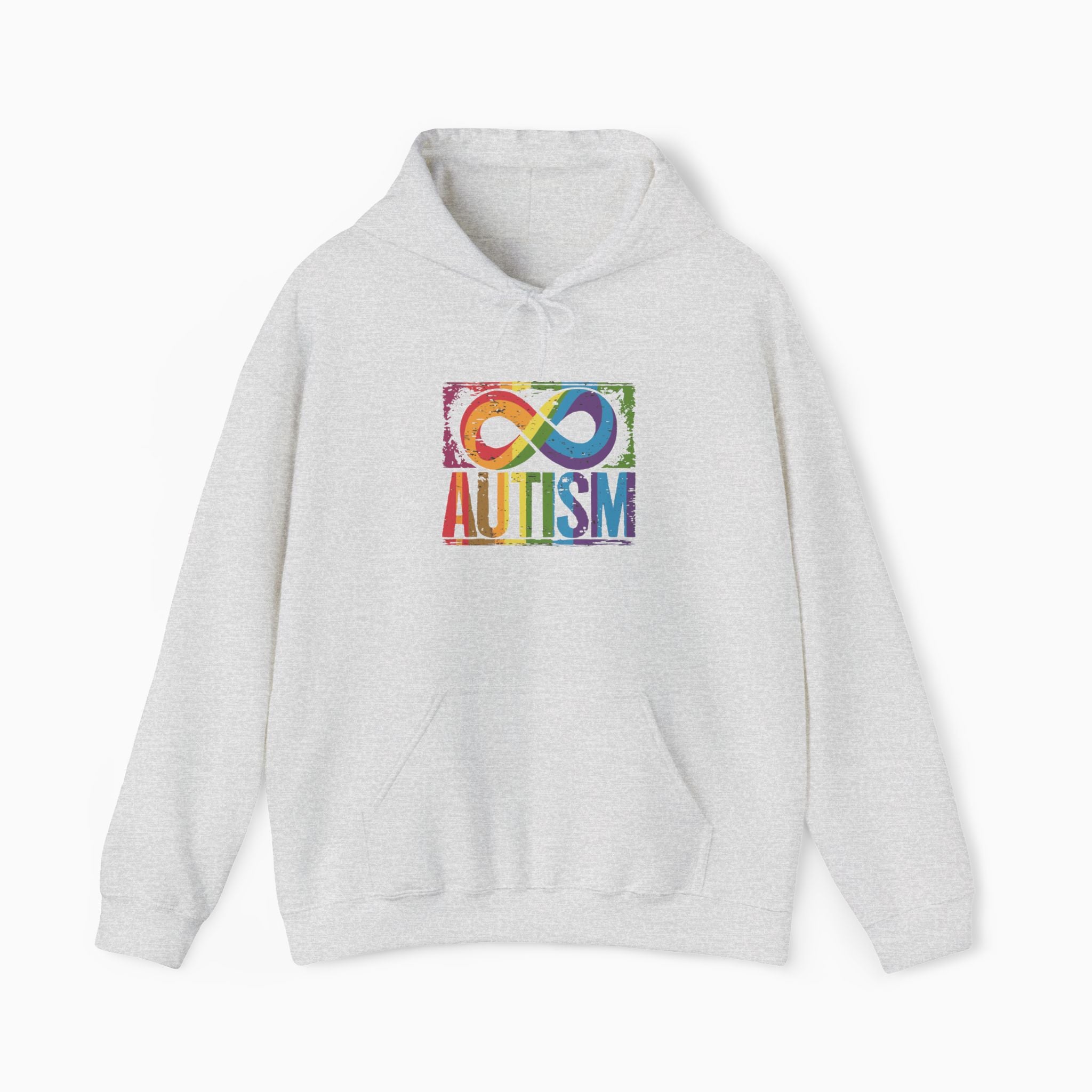 Autism Grunge Infinity Rainbow Hoodie